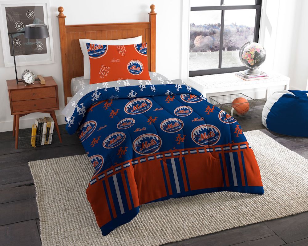 New York Mets TWIN Bed in a Bag Set
