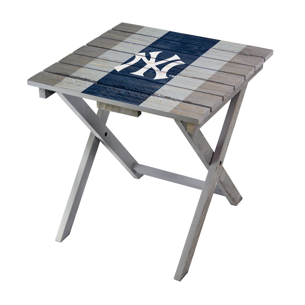 New York Yankees Wooden Adirondack Folding Table