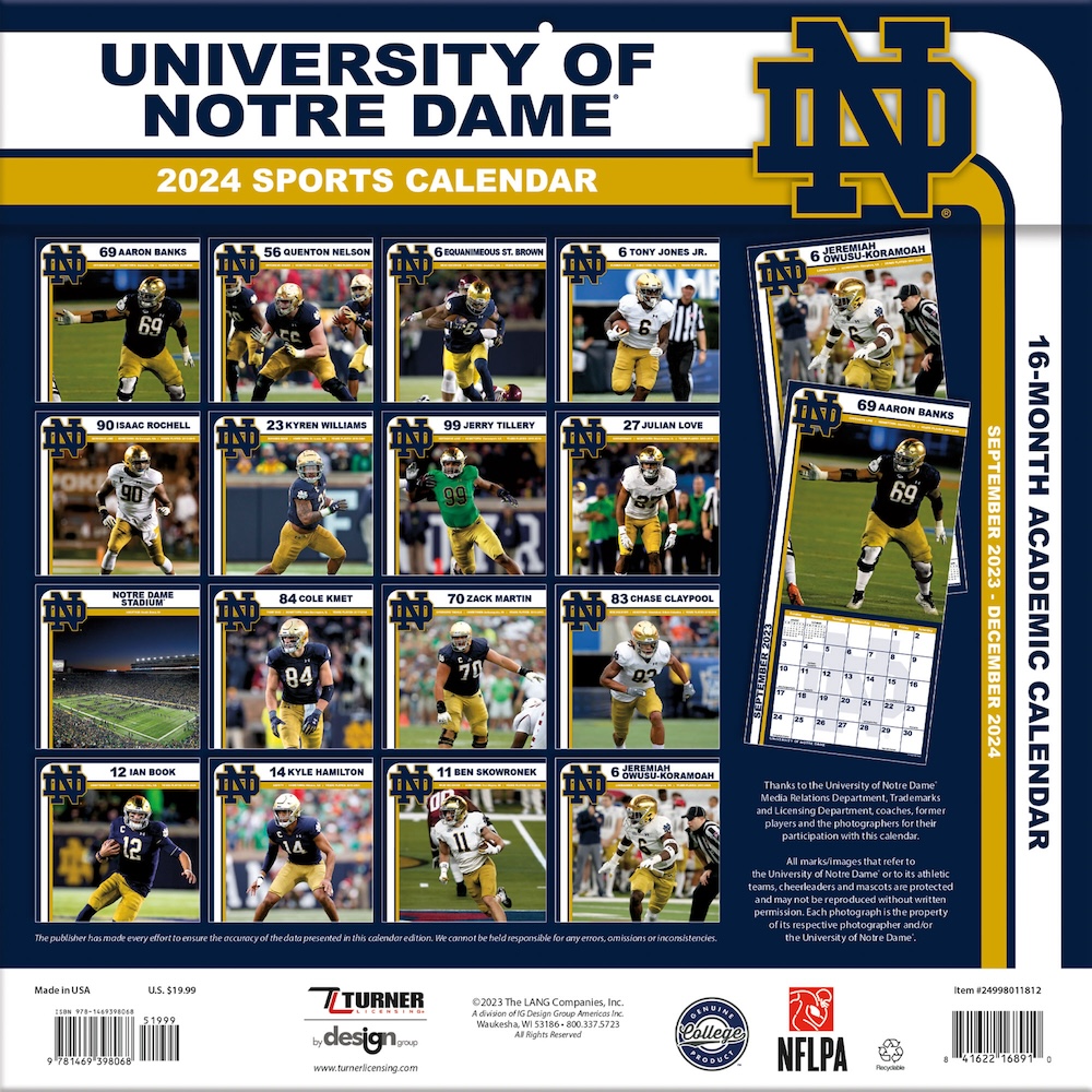 Notre Dame Academic Calendar 2022 April Calendar 2022