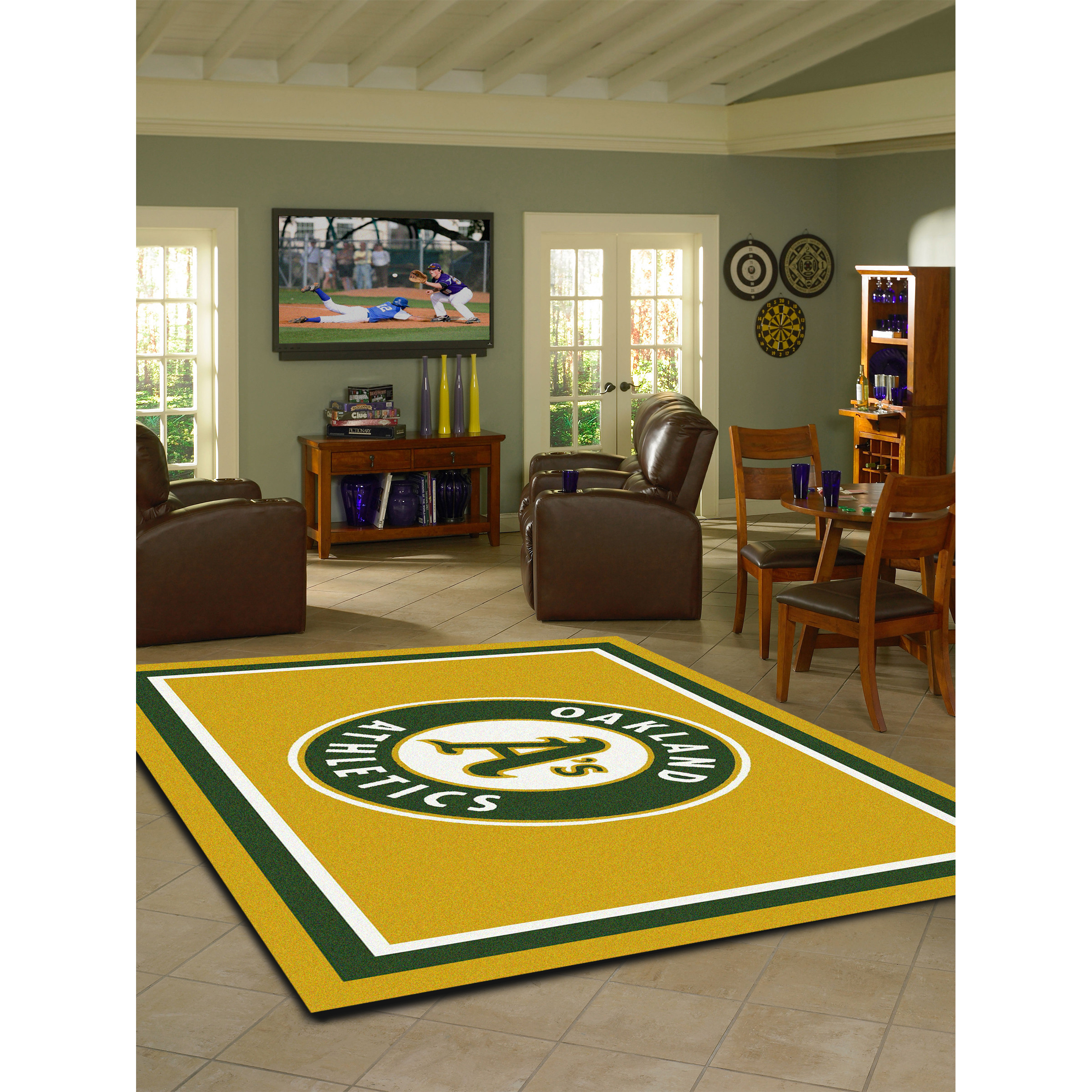 Oakland A's 6 X 8 SPIRIT Rug