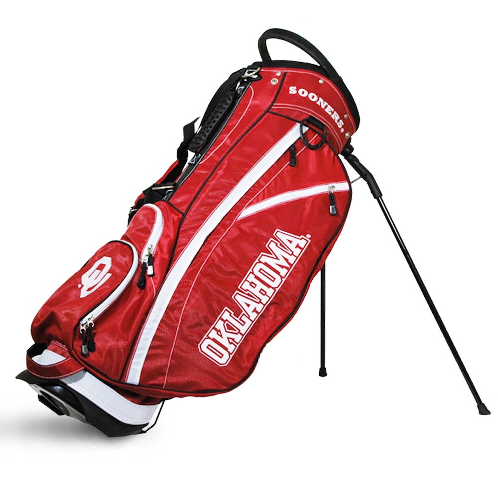 Oklahoma Sooners Fairway Carry Stand Golf Bag