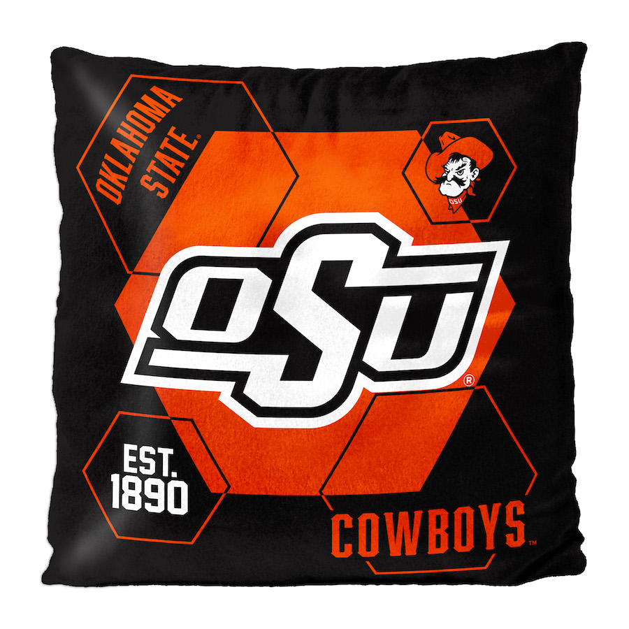 Oklahoma State Cowboys Velvet REVERSE Pillow