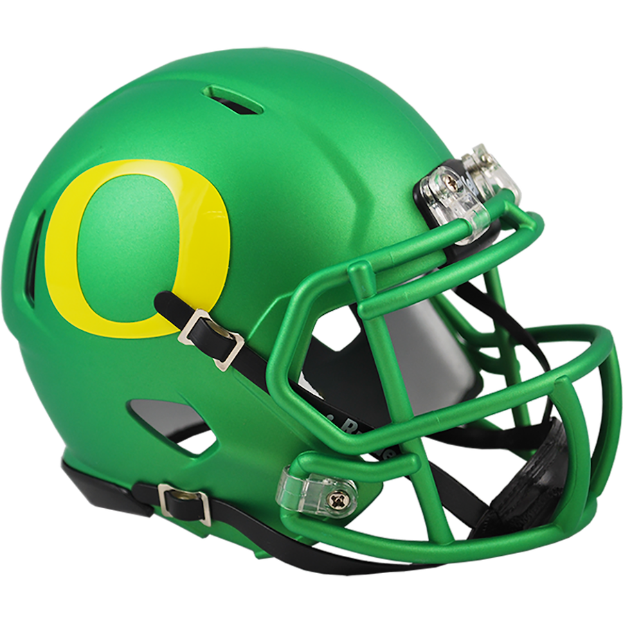 Oregon Ducks NCAA Mini SPEED Helmet by Riddell - APPLE GREEN