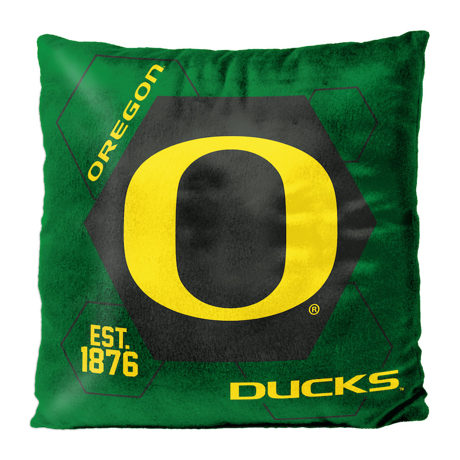 Oregon Ducks Velvet REVERSE Pillow