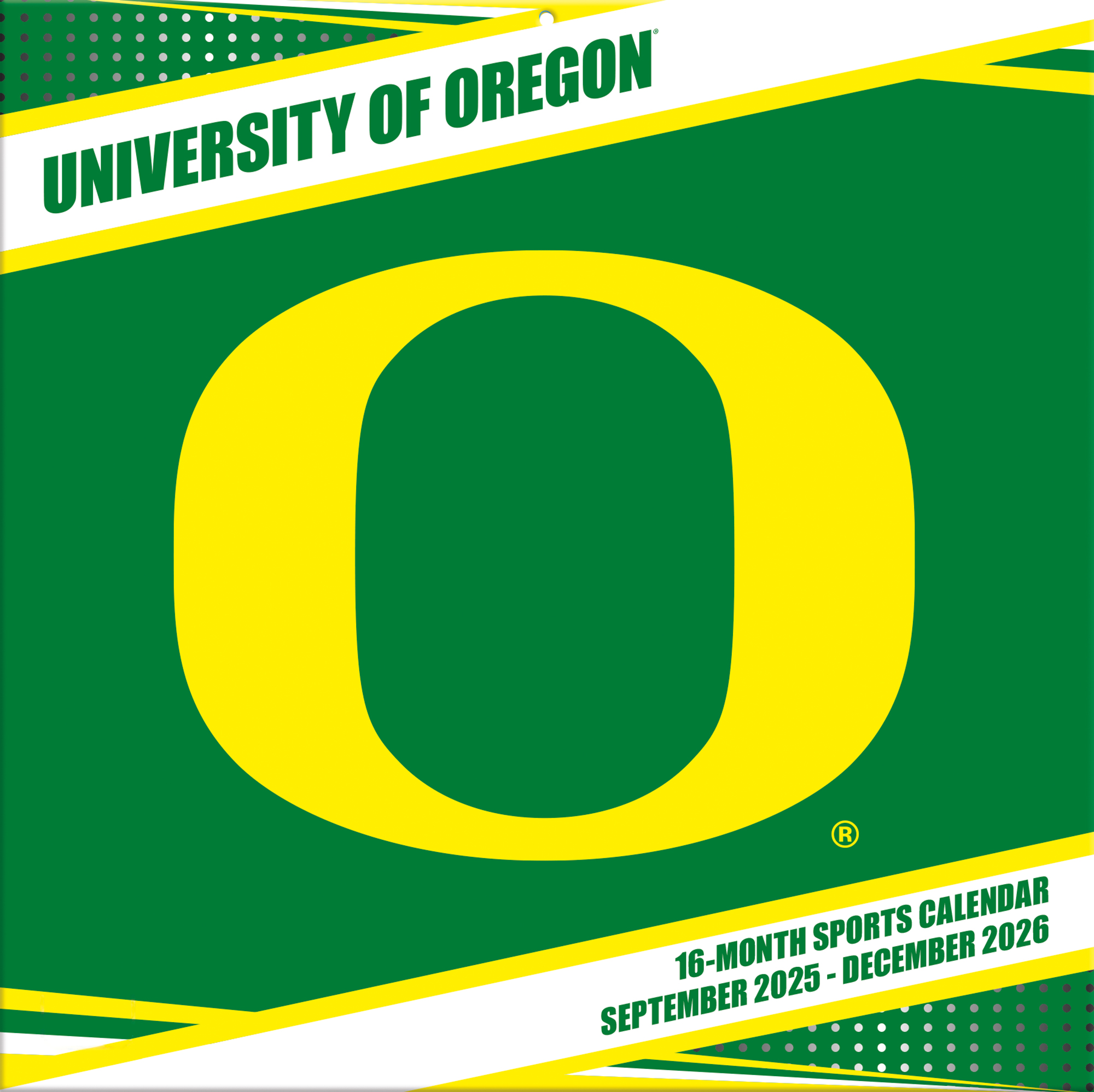 Oregon Ducks 2026 NCAA Team Wall Calendar