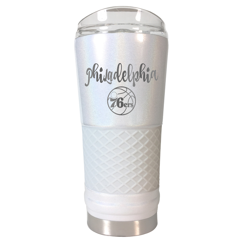 Philadelphia 76ers 24 oz OPAL Draft Travel Tumbler