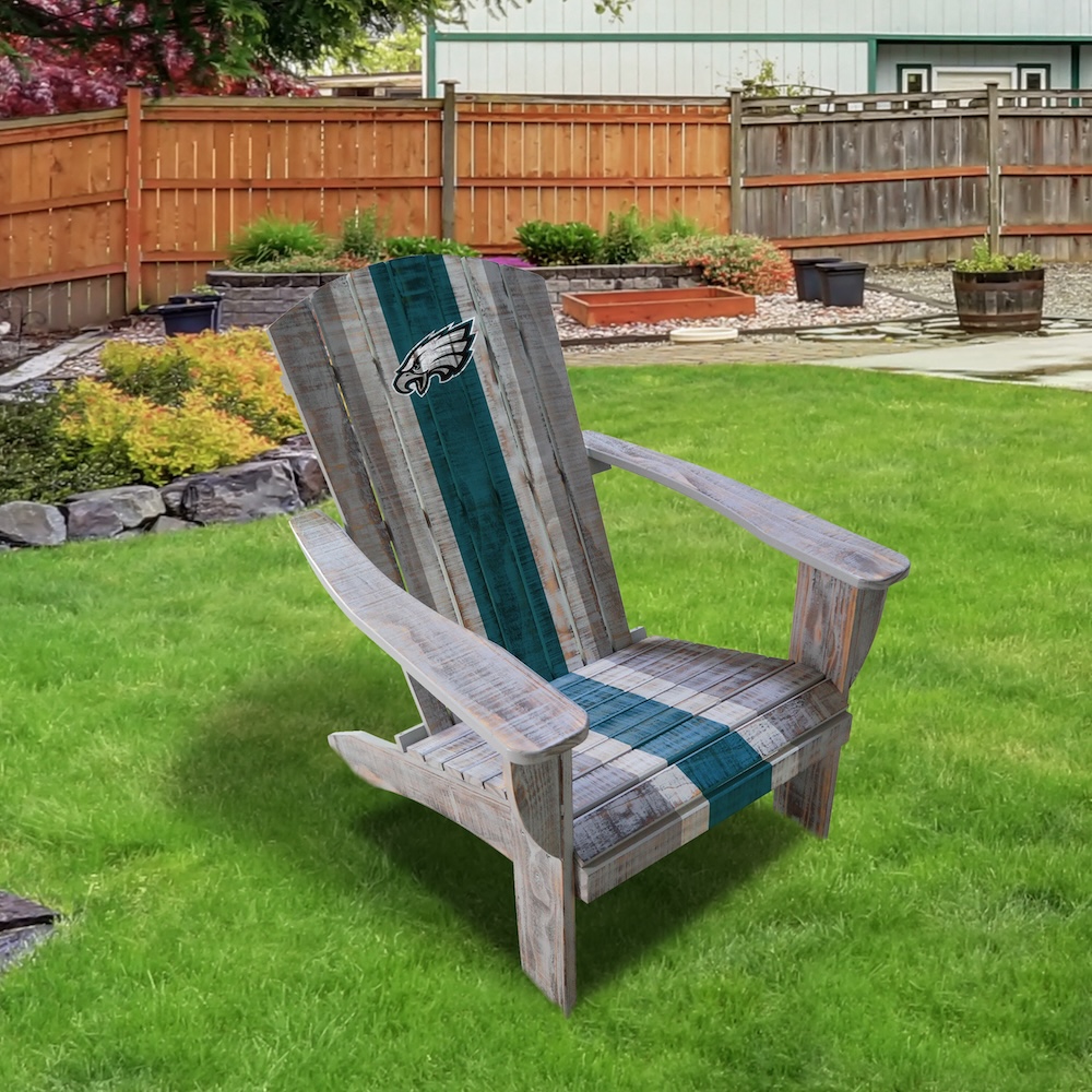 Philadelphia Eagles Wooden Adirondack Chair