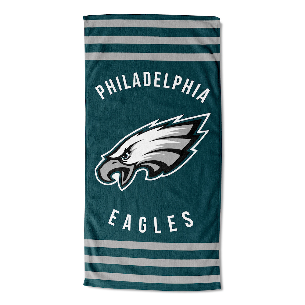 philadelphia eagles beach towel