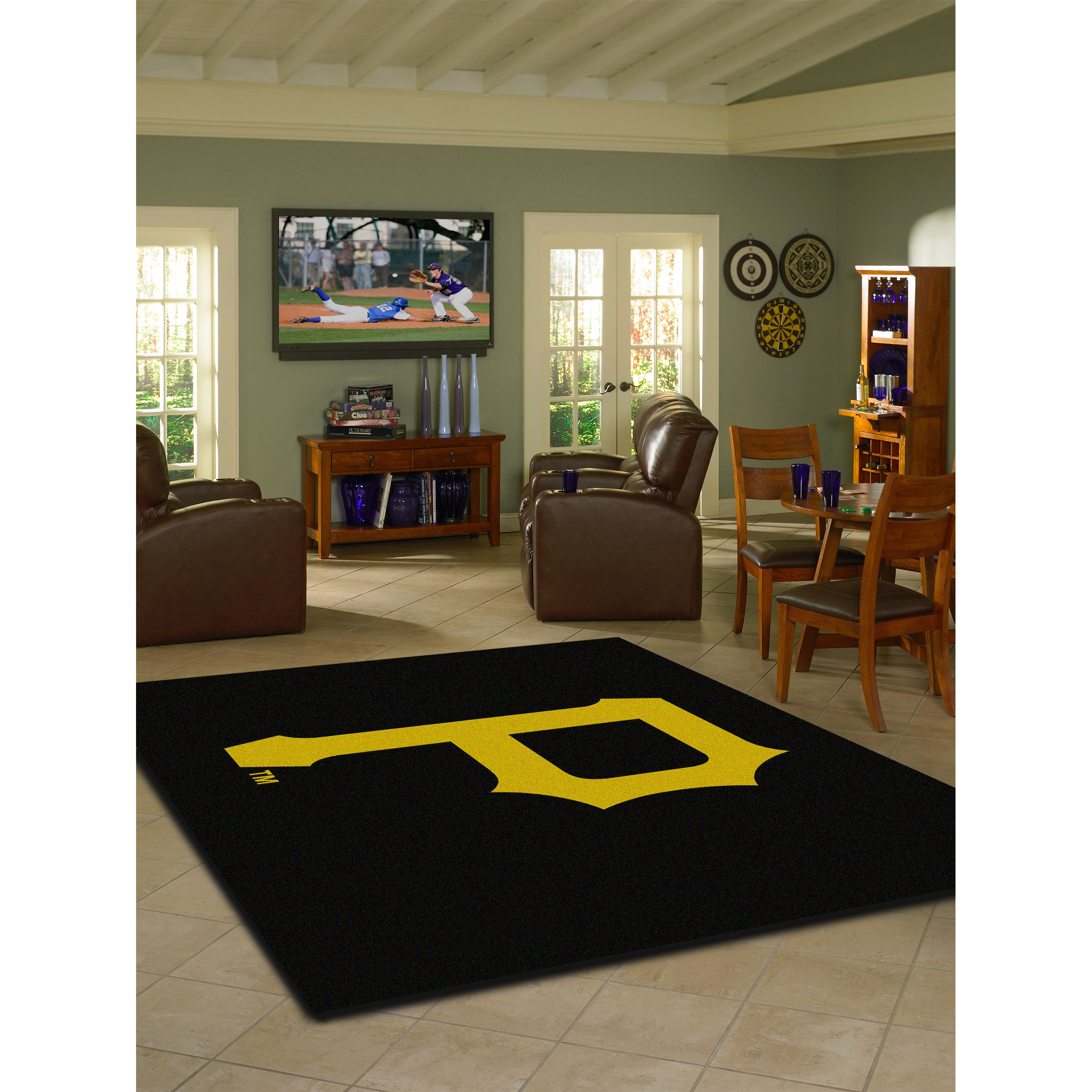 Pittsburgh Pirates 6 X 8 SPIRIT Rug