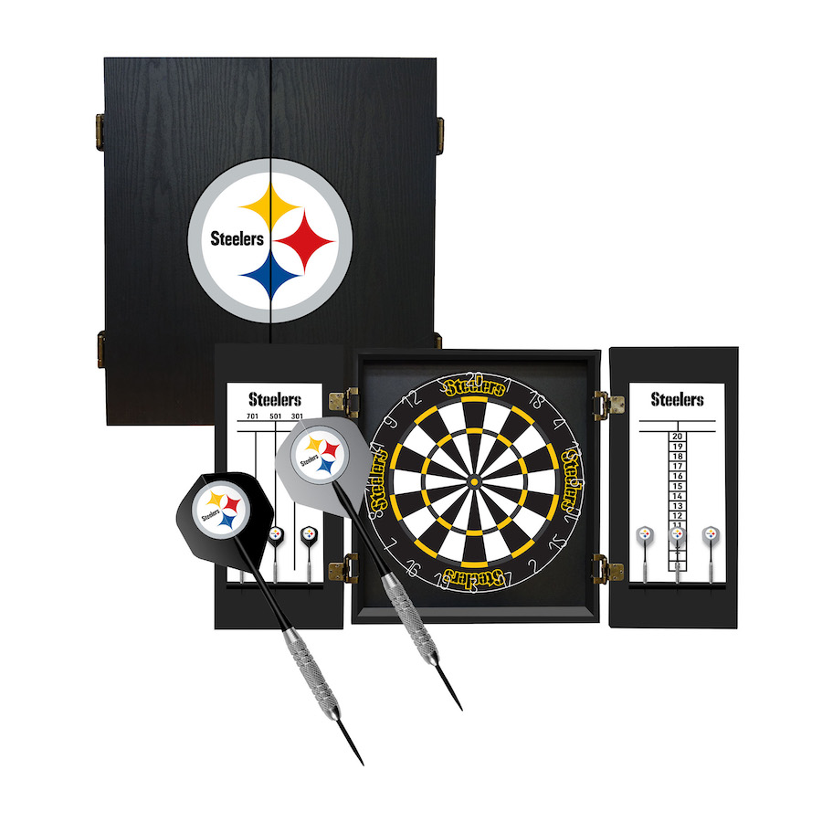 Pittsburgh Steelers Dart Cabinet