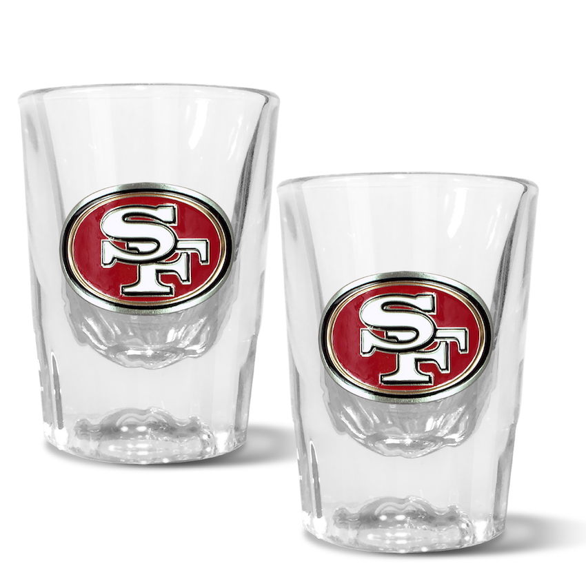 San Francisco 49ers 2pc Prism Shot Set