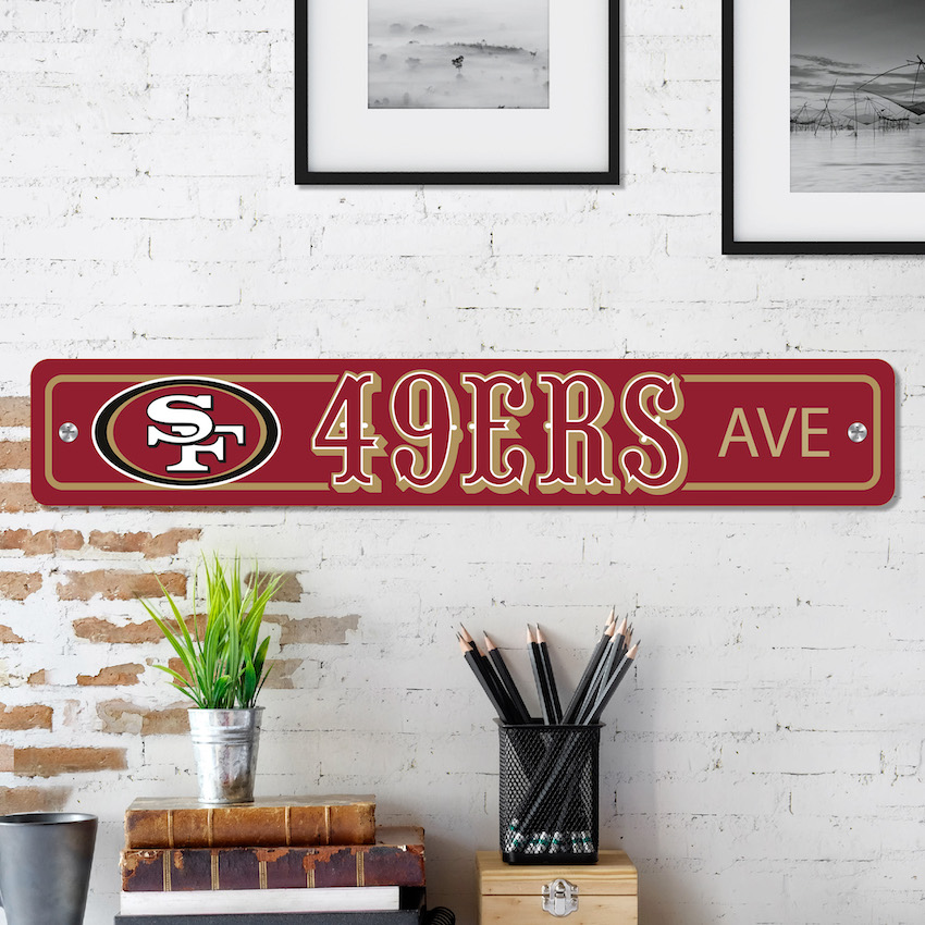 San Francisco 49ers Street Sign - Buy at KHC Sports