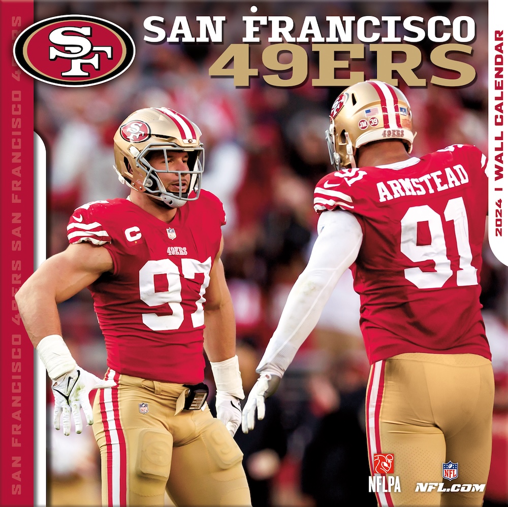 San Francisco 49ers 2019 NFL Wall Calendar - Buy at KHC Sports