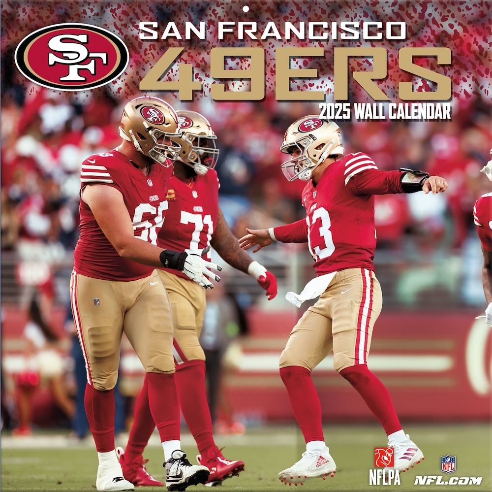 San Francisco 49ers 2019 NFL Wall Calendar - Buy at KHC Sports1200 x 1095