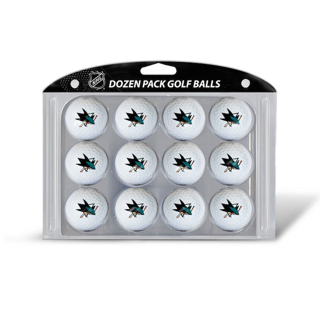 San Jose Sharks Dozen Golf Ball Pack