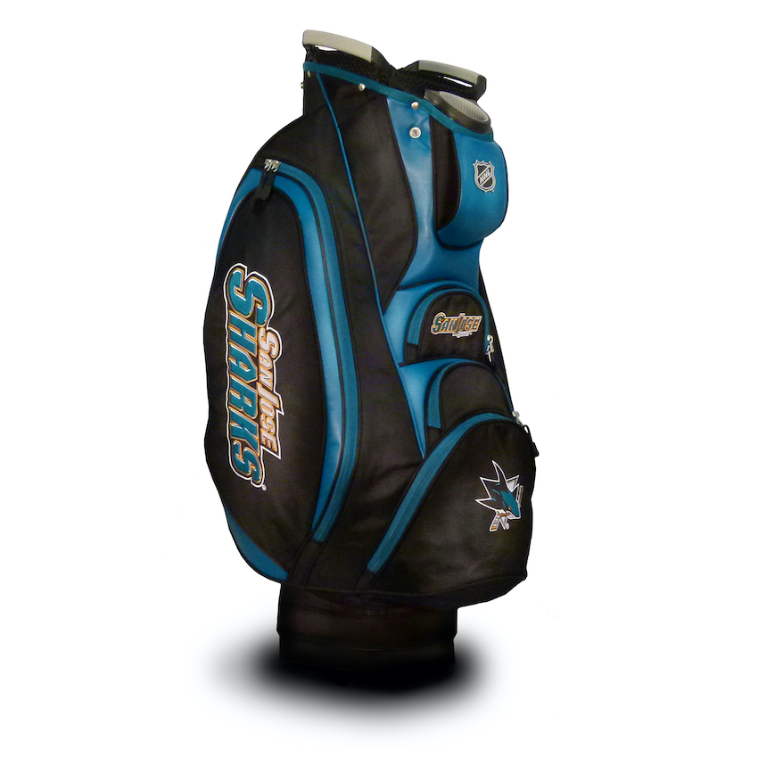 San Jose Sharks VICTORY Golf Cart Bag