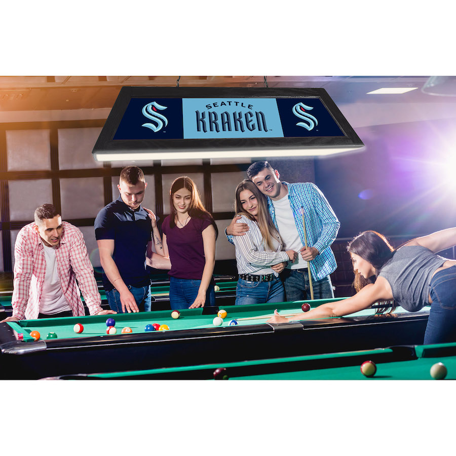 Seattle Kraken 42 Inch Billiards Lamp