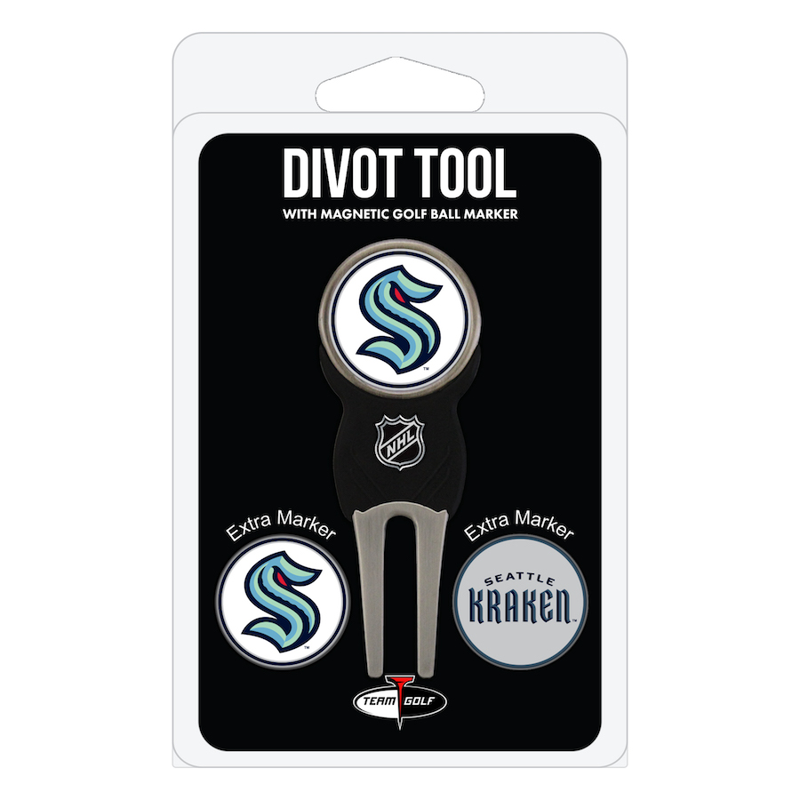 Seattle Kraken 3 Marker Signature Divot Tool Pack