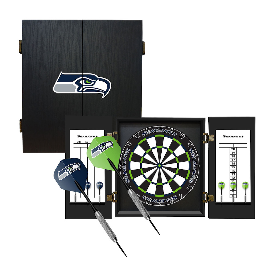 Seattle Seahawks Dart Cabinet