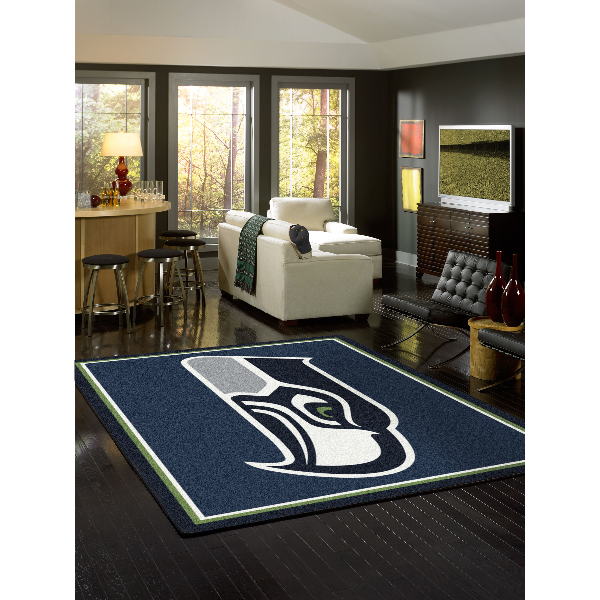 Seattle Seahawks 6 X 8 SPIRIT Rug