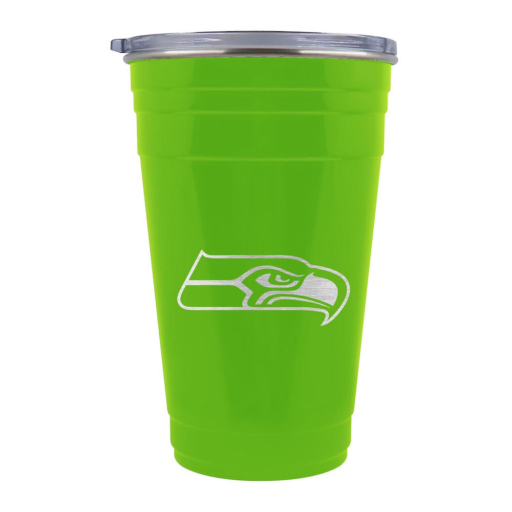 Seattle Seahawks 22 oz TAILGATER Travel Tumbler