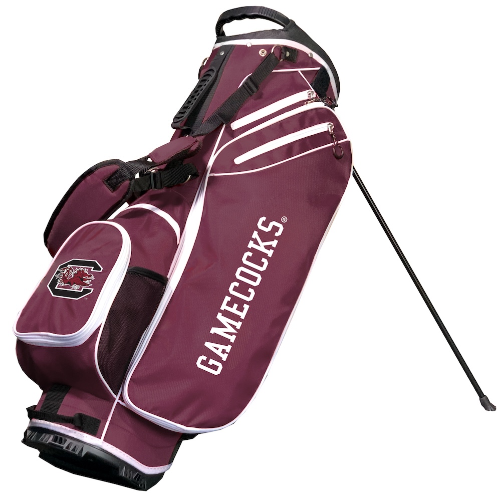 South Carolina Gamecocks BIRDIE Golf Bag with Built in Stand