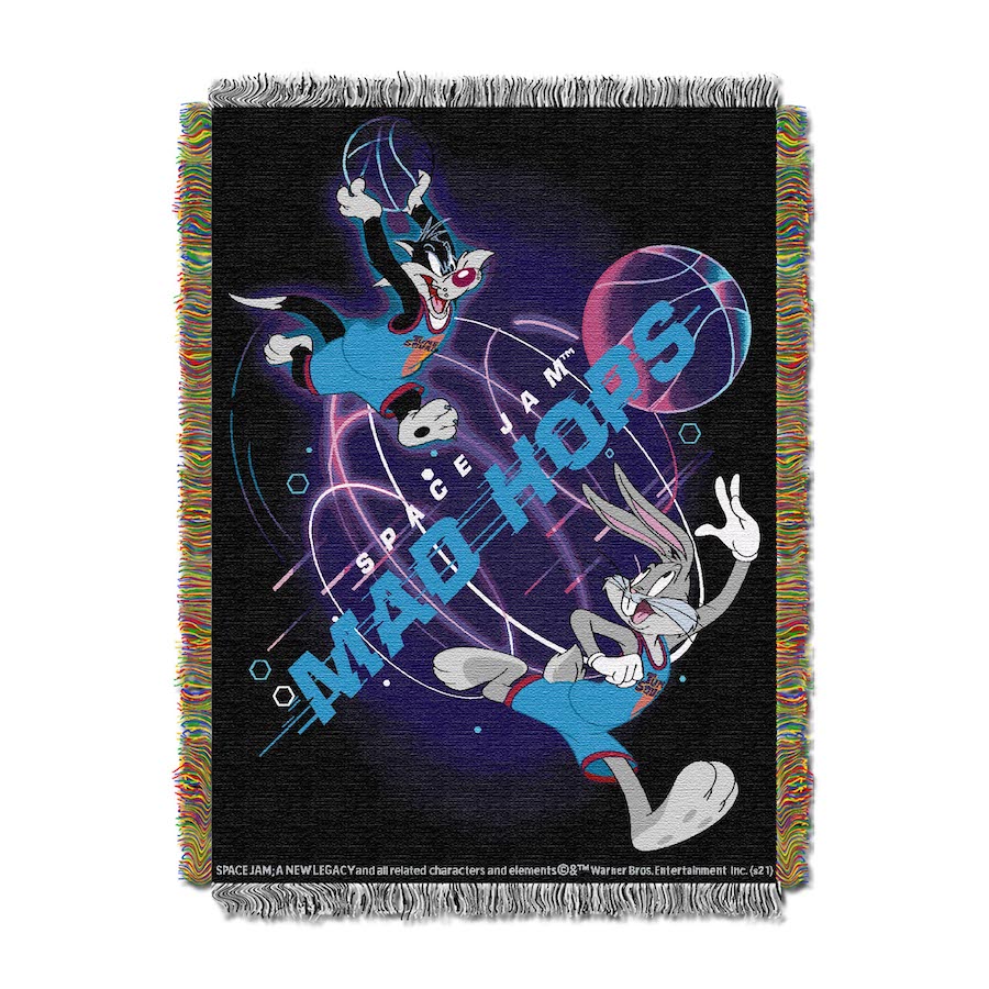 Space Jam 2 - MAD HOPS Woven Tapestry Throw Blanket