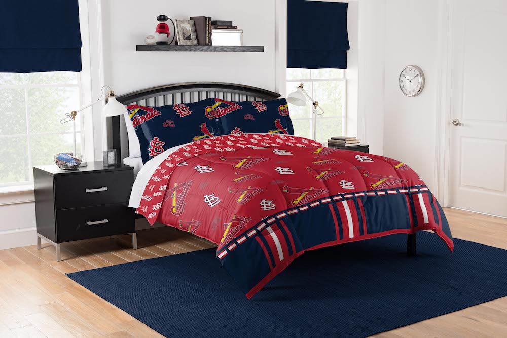 St. Louis Cardinals FULL Bed in a Bag Set