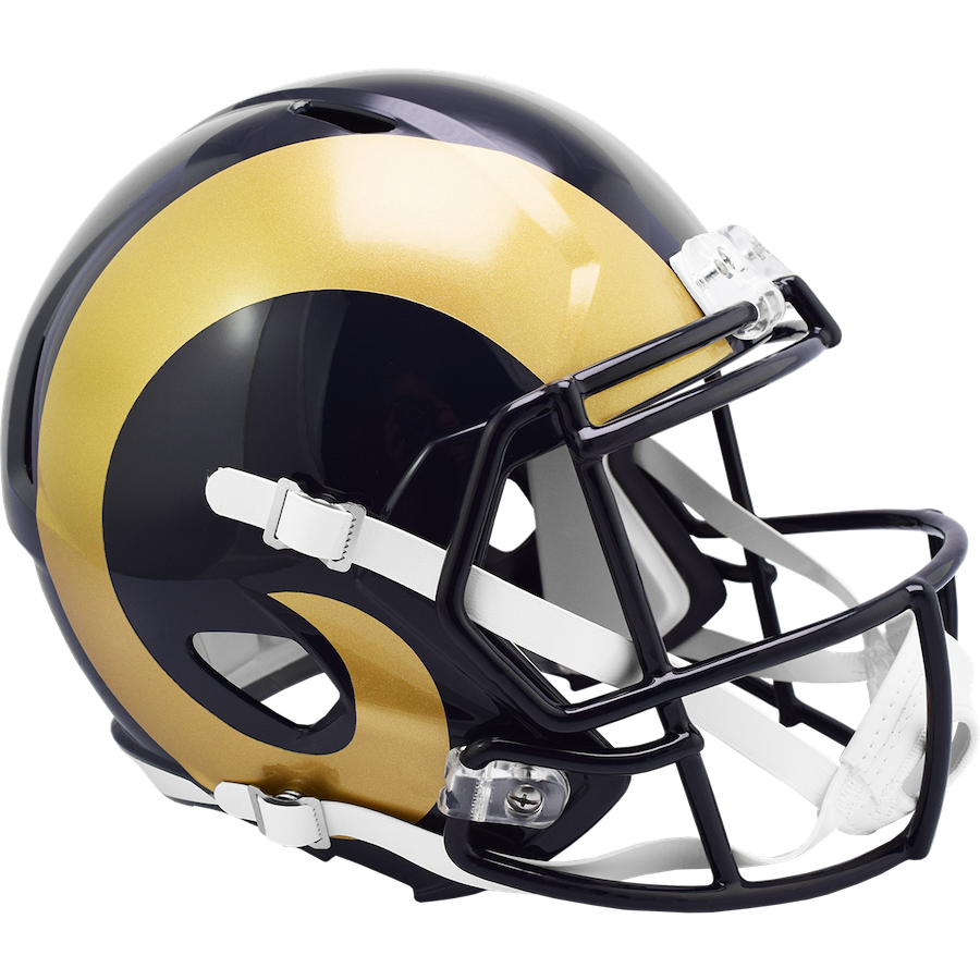 St. Louis Rams Speed Replica THROWBACK Football Helmet 2000-2016