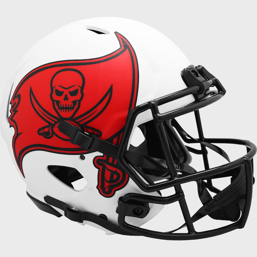 Tampa Bay Buccaneers LUNAR Full Size Authentic Football Helmet