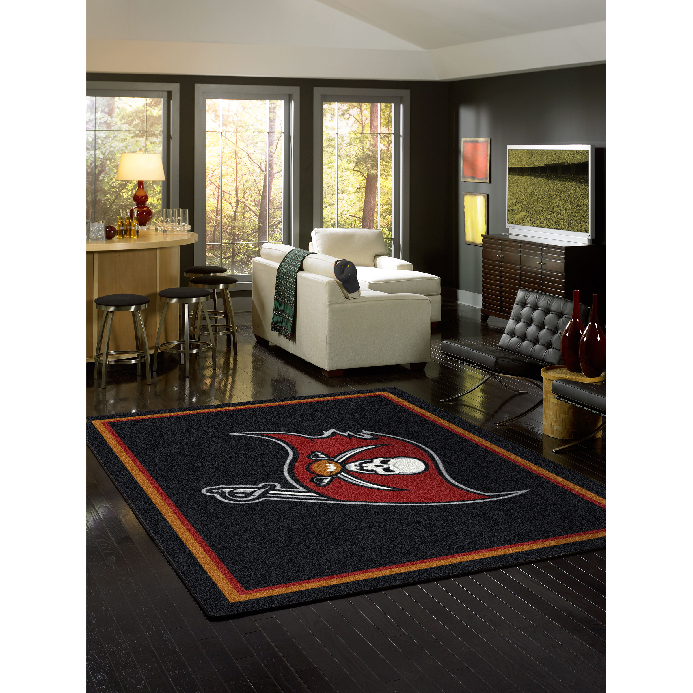 Tampa Bay Buccaneers 8 X 11 SPIRIT Rug
