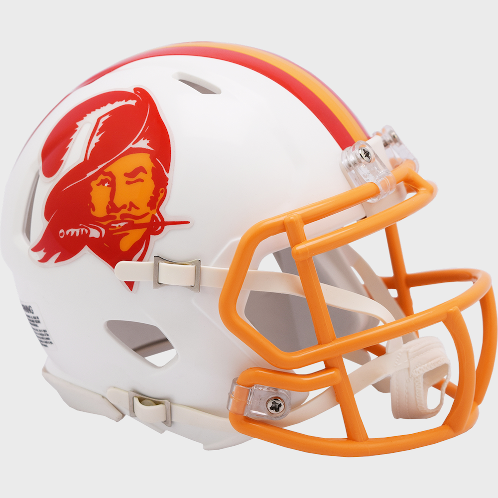 Tampa Bay Buccaneers NFL Throwback 1976-1996 Mini Helmet