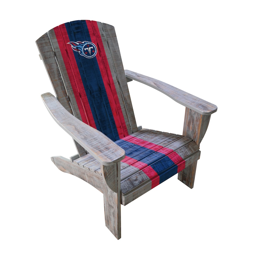Tennessee Titans Wooden Adirondack Chair