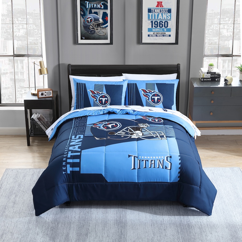 Tennessee Titans FULL Bed in a Bag Set