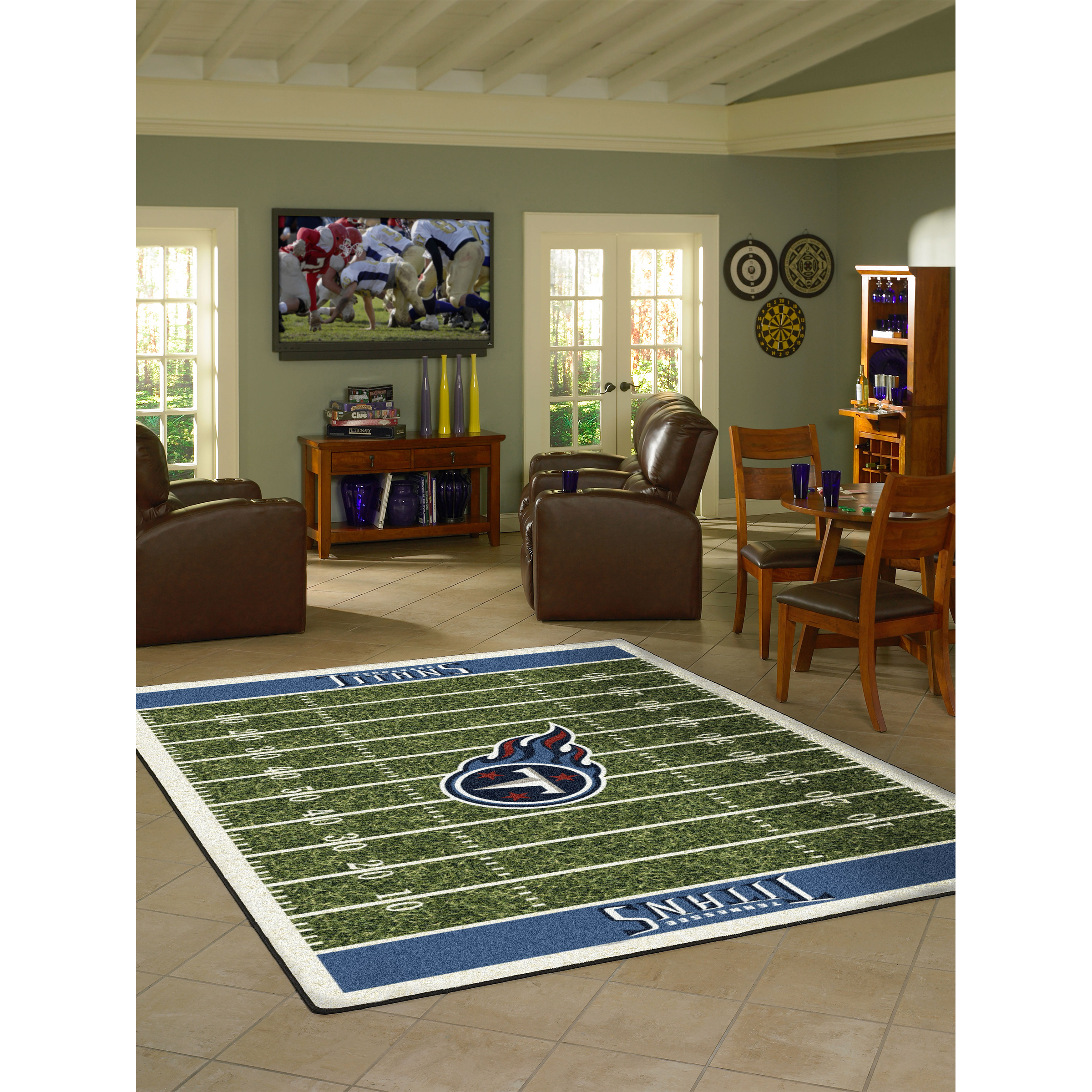Tennessee Titans 6 X 8 HOMEFIELD Rug