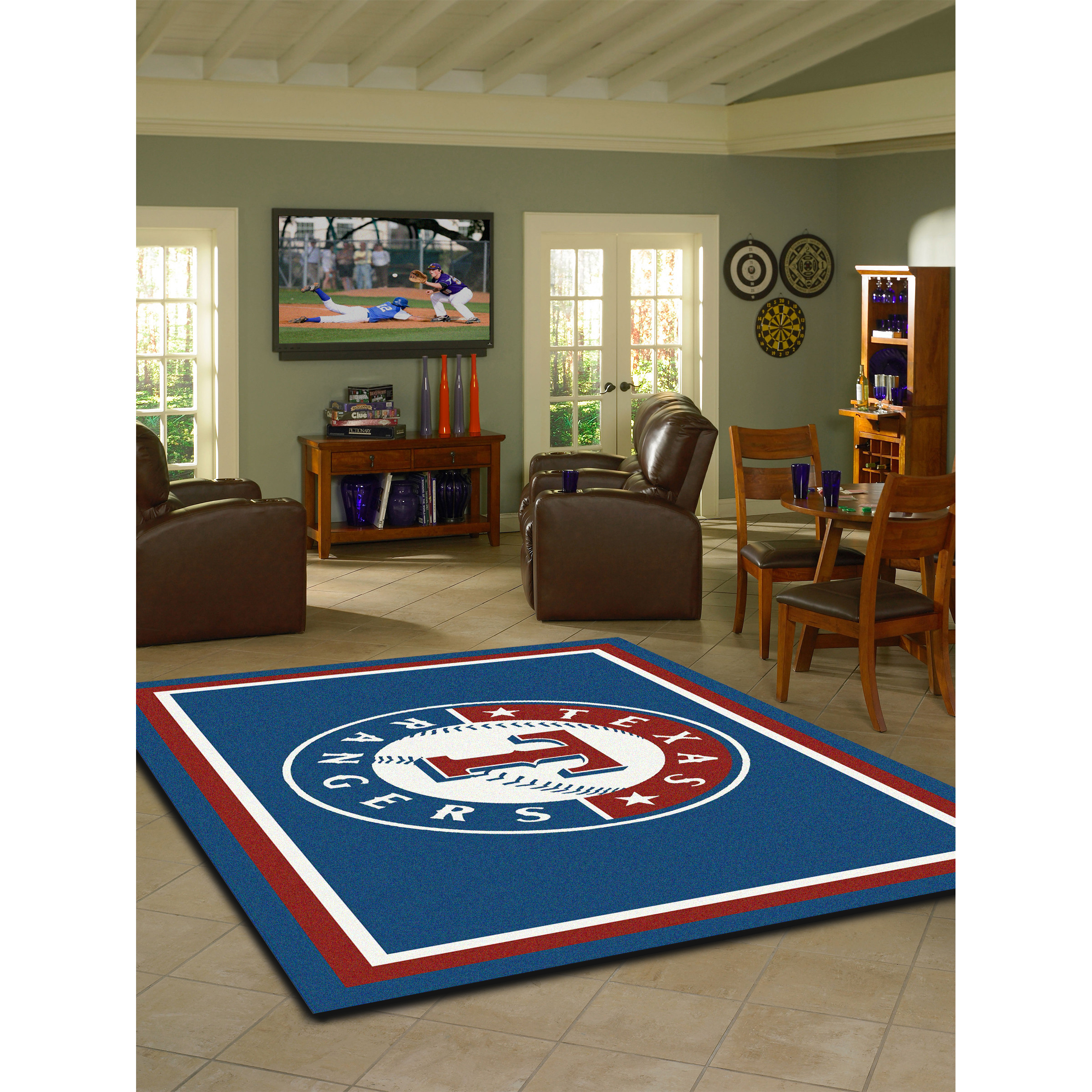 Texas Rangers 6 X 8 SPIRIT Rug
