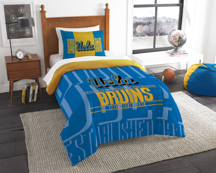 UCLA Bruins Twin Comforter Set with Sham