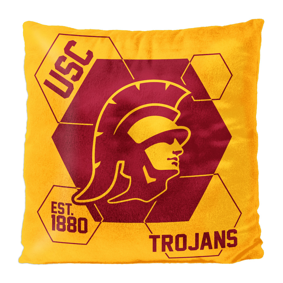 USC Trojans Velvet REVERSE Pillow