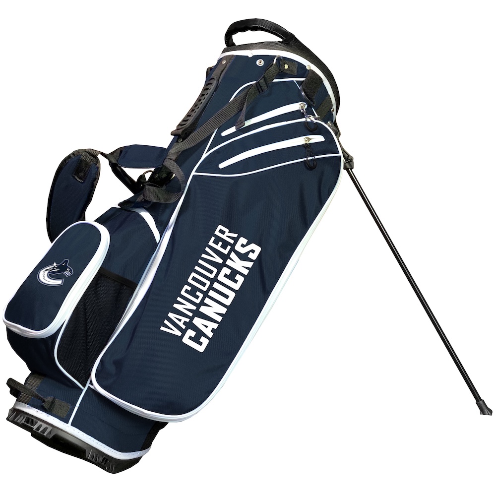 Vancouver Canucks BIRDIE Golf Bag with Built in Stand