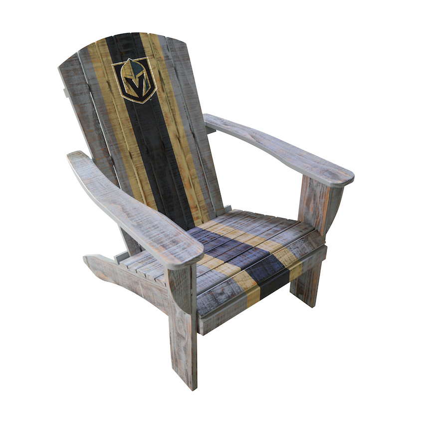 Vegas Golden Knights Wooden Adirondack Chair