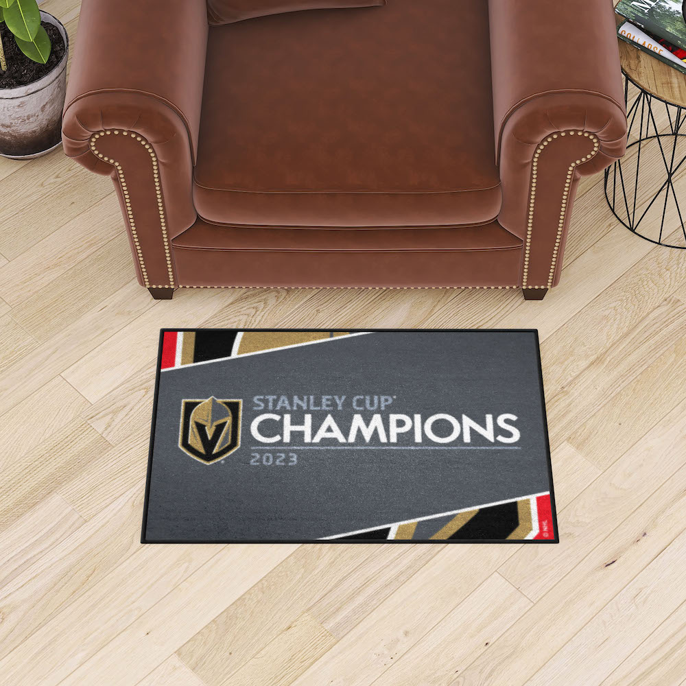 Vegas Golden Knights Stanley Cup Champions 20 x 30 STARTER Floor Mat
