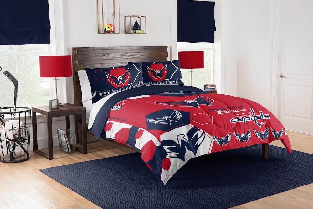Washington Capitals QUEEN/FULL size Comforter and 2 Shams