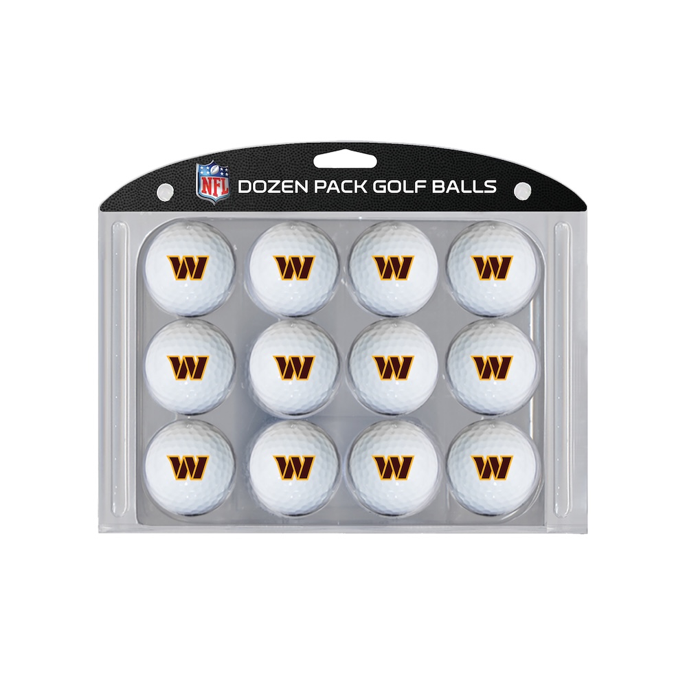 Washington Commanders Dozen Golf Ball Pack