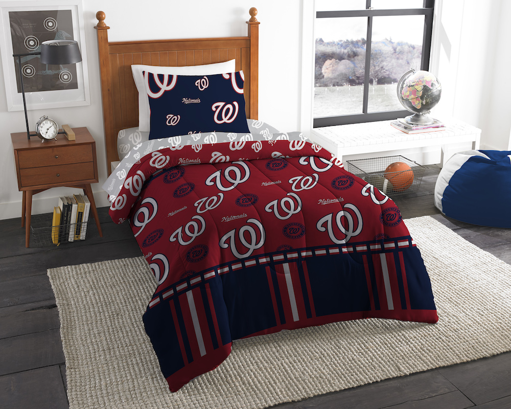 Washington Nationals TWIN Bed in a Bag Set