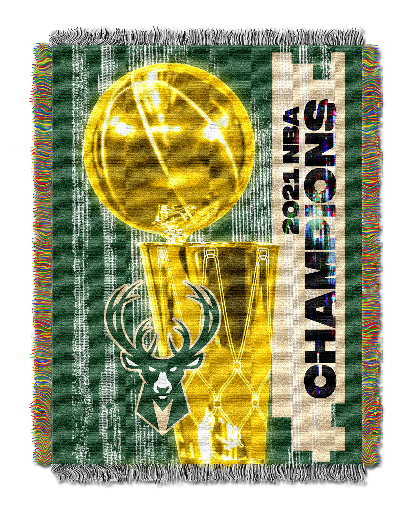 2021 Milwaukee Bucks NBA Finals Champion Commemorative Tapestry