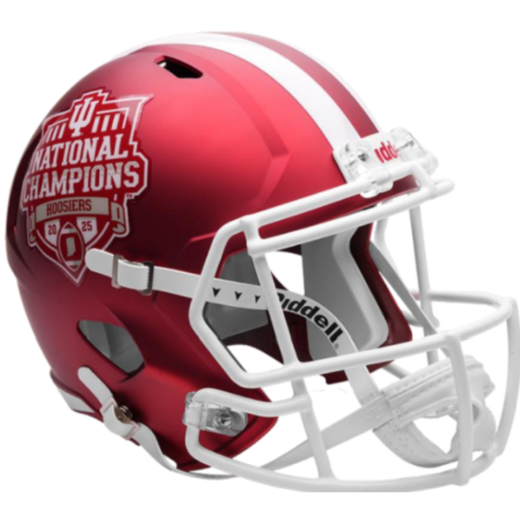 Indiana Hoosiers 2025 National Champions Mini SPEED Helmet by Riddell
