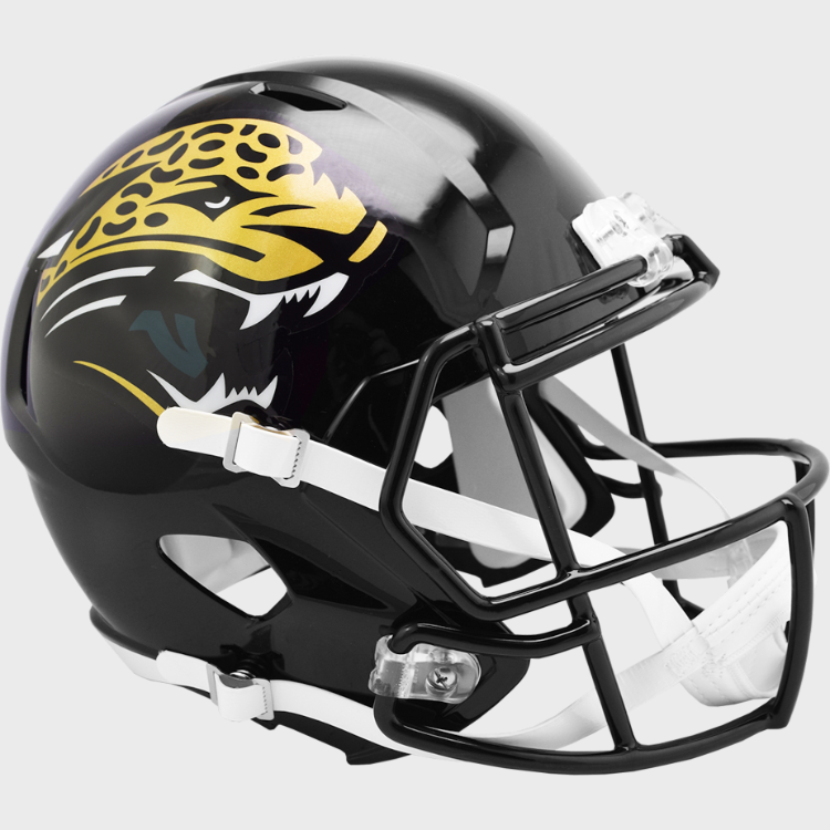 Jacksonville Jaguars Speed Replica THROWBACK Football Helmet 1995-2012