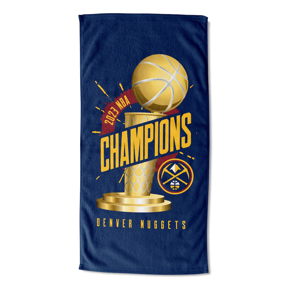 2023 Denver Nuggets NBA Finals Champions TRIUMPH Beach Towel