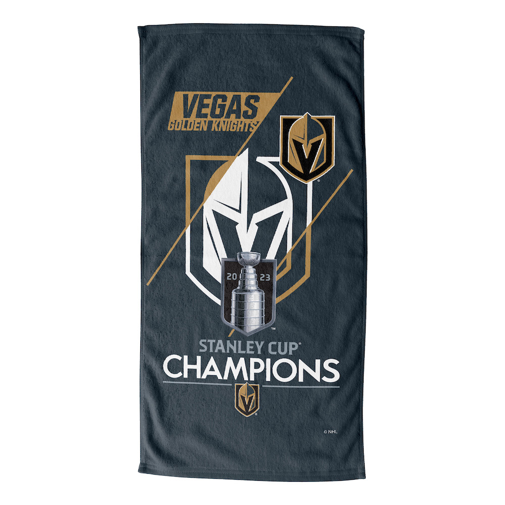 2023 Vegas Golden Knights NHL Stanley Cup Champions Beach Towel