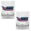 Atlanta Hawks NBA Logo 2pc Rocks Glass Set